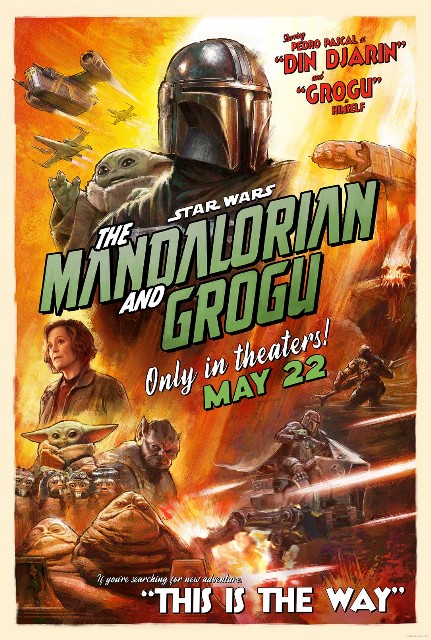Star Wars The mandalorian and grogu
